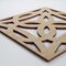 Ekena Millwork Medium Baytown Decorative Fretwork Wood Wall Panels, Hickory, 15 3/8"W x 15 3/8"H x 3/8"T WALW16X16X0375BYTHI - alternate 2